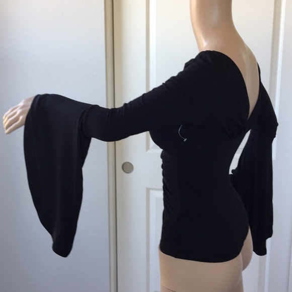 We the Free super bell sleeve body conscious top - Picture 3 of 8